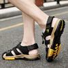 Sandals Men's Trendy Outdoor Sports Leather Bag Head Casual Shoes Slippers New Summer Breathable Men's Beach Shoes