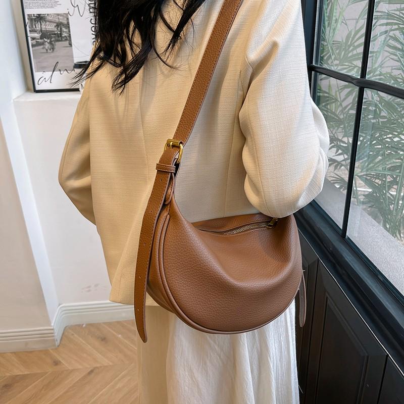 2025 Neuer Stil Damen Knödel Schulter- und Umhängetasche - Trendige Koreanische Mode Handtasche aus Weichem PU-Leder