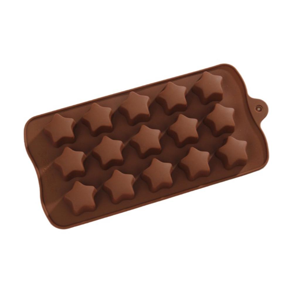 Handmade Design Silicone Chocolate Mold Non-Stick Surface Pudding Mold  Dessert Baking