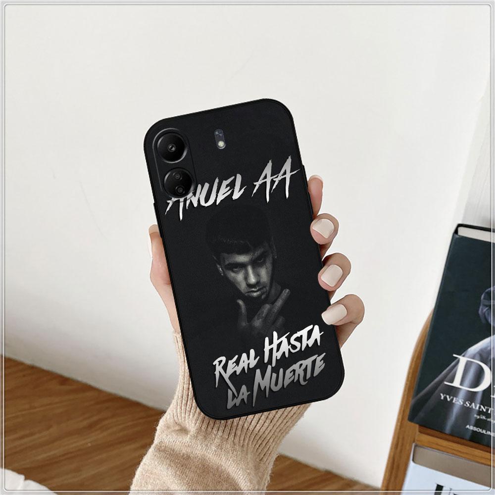 Anuel AA Real Hasta La Muerte Case For Redmi 13C 12C 12 10 10C 9 9C 9A 9T 8 8A 7 7A K60 K50 K40 K30 Gaming Pro Plus Ultra Cover