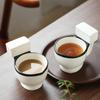 300ml Toilet Shaped Cup Coffee Ceramic Cup with Handle Water Cup Coffee Tea Milk Ice Cream Cup Funny Gift
