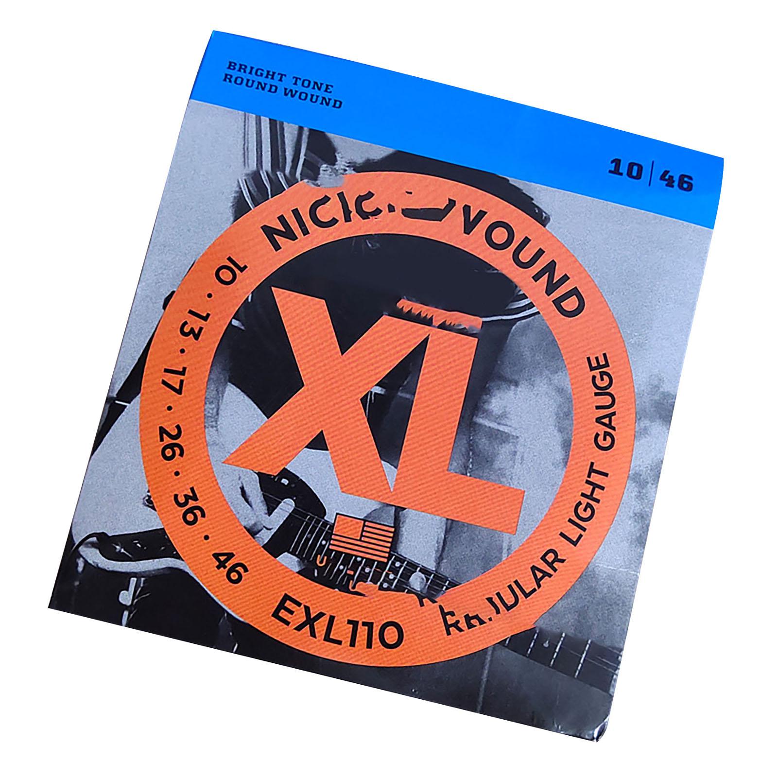 

Комплект из 6 струн для электрогитары, стальная проволока EXL110 1046 Аксессуары для музыкальных инструментов