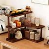 Desktop corner rack, dining table cup holder, countertop coffee cup multi-layer teacup tea set, water cup storage rack