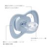 Glow Silicone Pacifier for Gift for Newborns B.box Babies, [Genuine] Sky/Sage 6m+