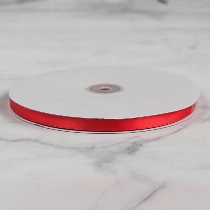 Elegantes Multifunktions-Rotes Band Verschlüsseltes Polyesterband Schleifenband Geschenkverpackung Dekoration Hochzeit Blume Kuchen Neujahr Bindeband Heimdekoration