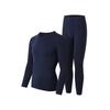 Pure Cotton Autumn Clothes Long Trousers Men's Couple Thin Round Neck Stretch Cotton Sweater Thermal Underwear Set