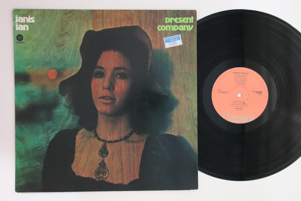 

LP Record JANIS IAN - Present Company 5C03880809 CAPITOL 1976 Holland Rock Used