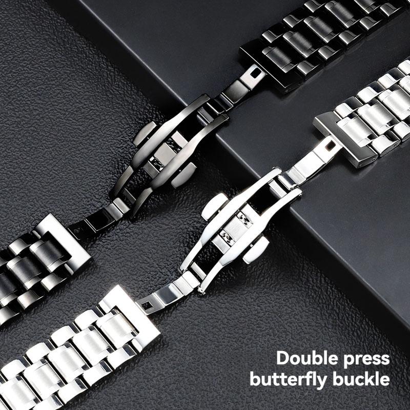 Pulseira de Aço Inoxidável Para Casio G-SHOCK GBM-2100/GM-2100/GA-2100 Ga2110 Pulseira de Reposição Octogonal Modificada 16mm