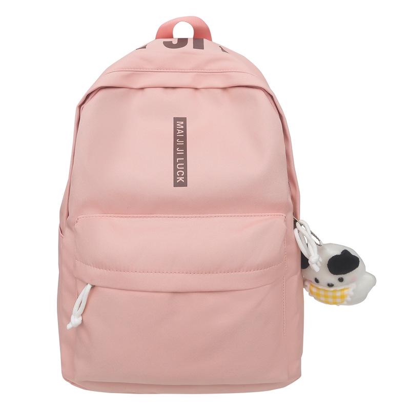 

Mini Japanese Backpack for Girls & Students - Versatile, Lightweight, Ins Style for Kindergarten & Spring Outings Large рожевий