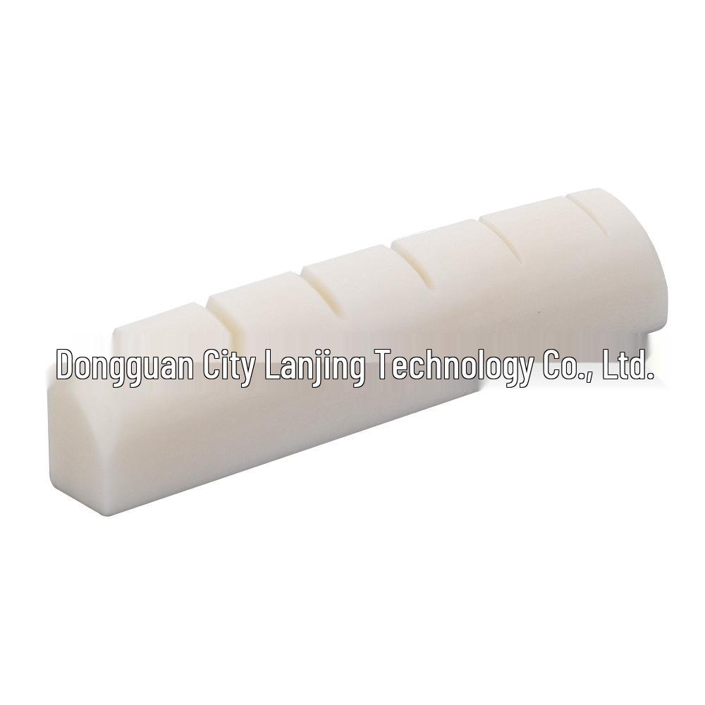 

Left-Handed Folk Guitar Bone Nut Set: Top & Bottom String Nuts (43+72mm)