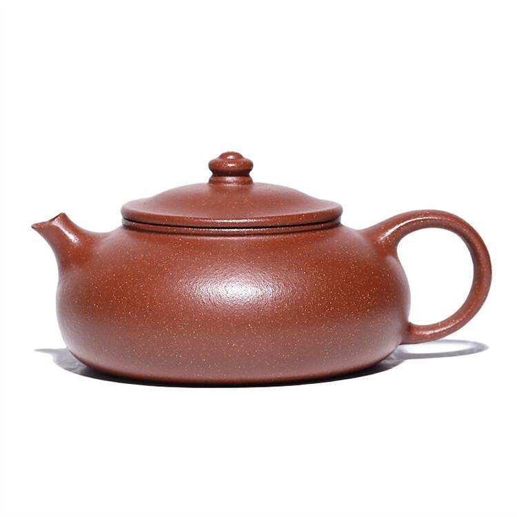 

150 мл креативные чайники из фиолетовой глины Исин, чайник ручной работы из сырой руды, чайник для грязевого спуска с ситечком, чайный сервиз Zisha, чайное ремесло
