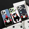 Kumamon For IPhone 17 16 15 14 13 12 11 Pro Max Plus Matte Color Back Phone Cover