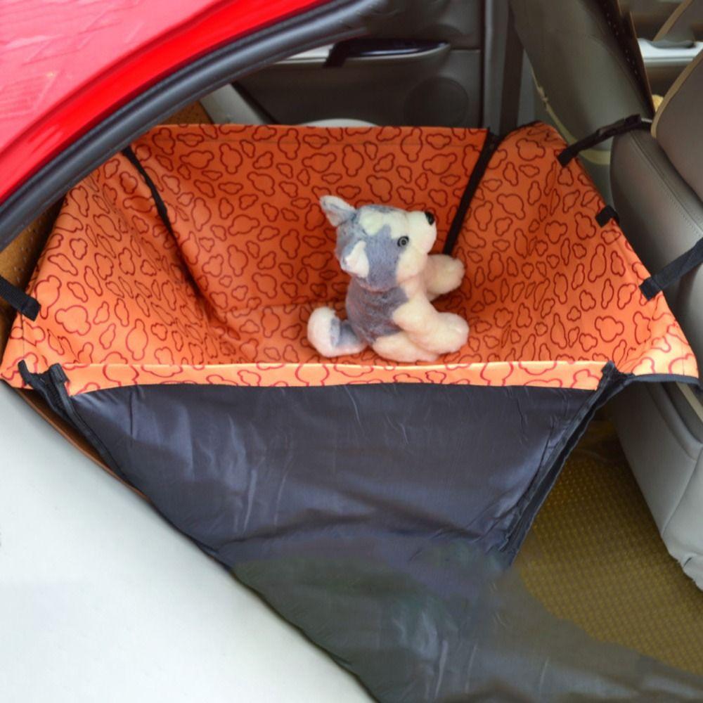 Thickened Dog Car Seat Mat Foldable Dog Car Seat Bag Pet Accessories Pet Car Seat Cover  Puppy
