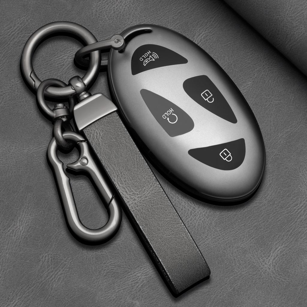 Tpu Car Key Case Cover For Hyundai Kona Ev N-Line Tucson Grandeur Gn7 Ioniq 6 Santa Fe Mx5 Garden Gl 7Button Accessories