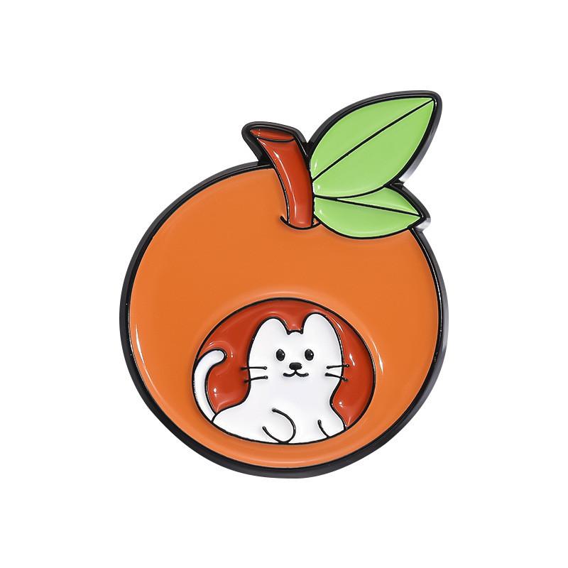 Premium Cartoon Quality Fruit Themed Brooches With Creative Designs For Men Women And