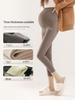 Leggings populari de yoga pentru maternitate: Gros, Catifelat, Suport Abdominal pentru Primăvară/Toamnă