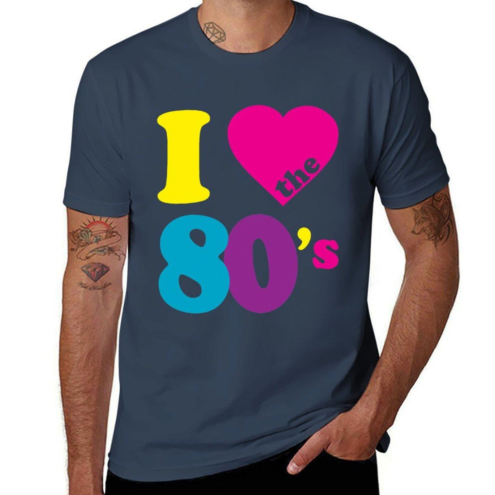 I Love The 80s Shirt Tshirt Holiday Outdoor Tshirt S