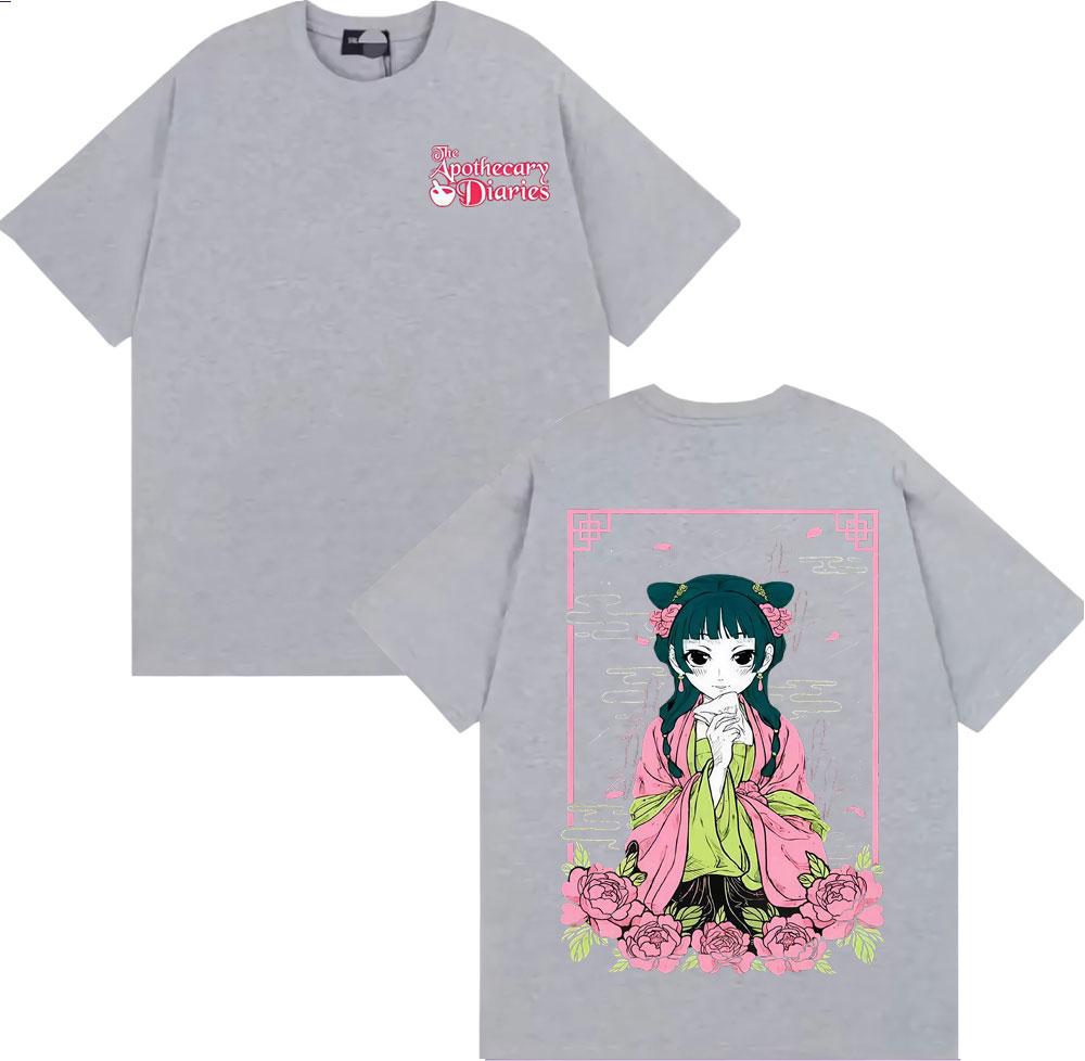 New Anime The Apothecary Diaries Maomao Tshirts Harajuku Fashion Kawaii Cute Tshirt Men Women Retro Cartoon Streetwear T Shirt