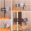 10/1pc Small Stainless Steel Sliding Lock Security Door Bolt Home Hardware Gate Latches Bedroom Bathroom Toilet Door Bolt Locks