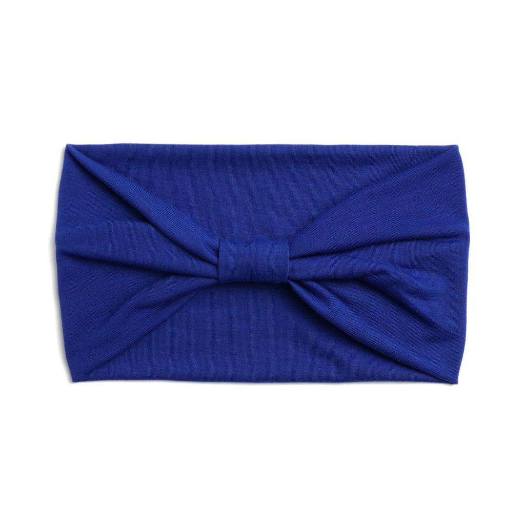 Stretchy Solid Color Sports Headband - Sweat-Absorbing Yoga & Running Hairband