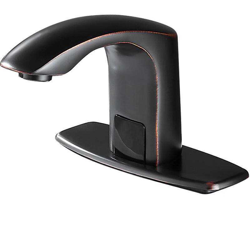 TLXT Black Retro Sensor Basin Faucet