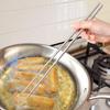 Frying Tableware Chinese Lengthen Chopsticks Stainless Steel Reusable Japanese Sushi Sticks Korean Hot Pot Tools
