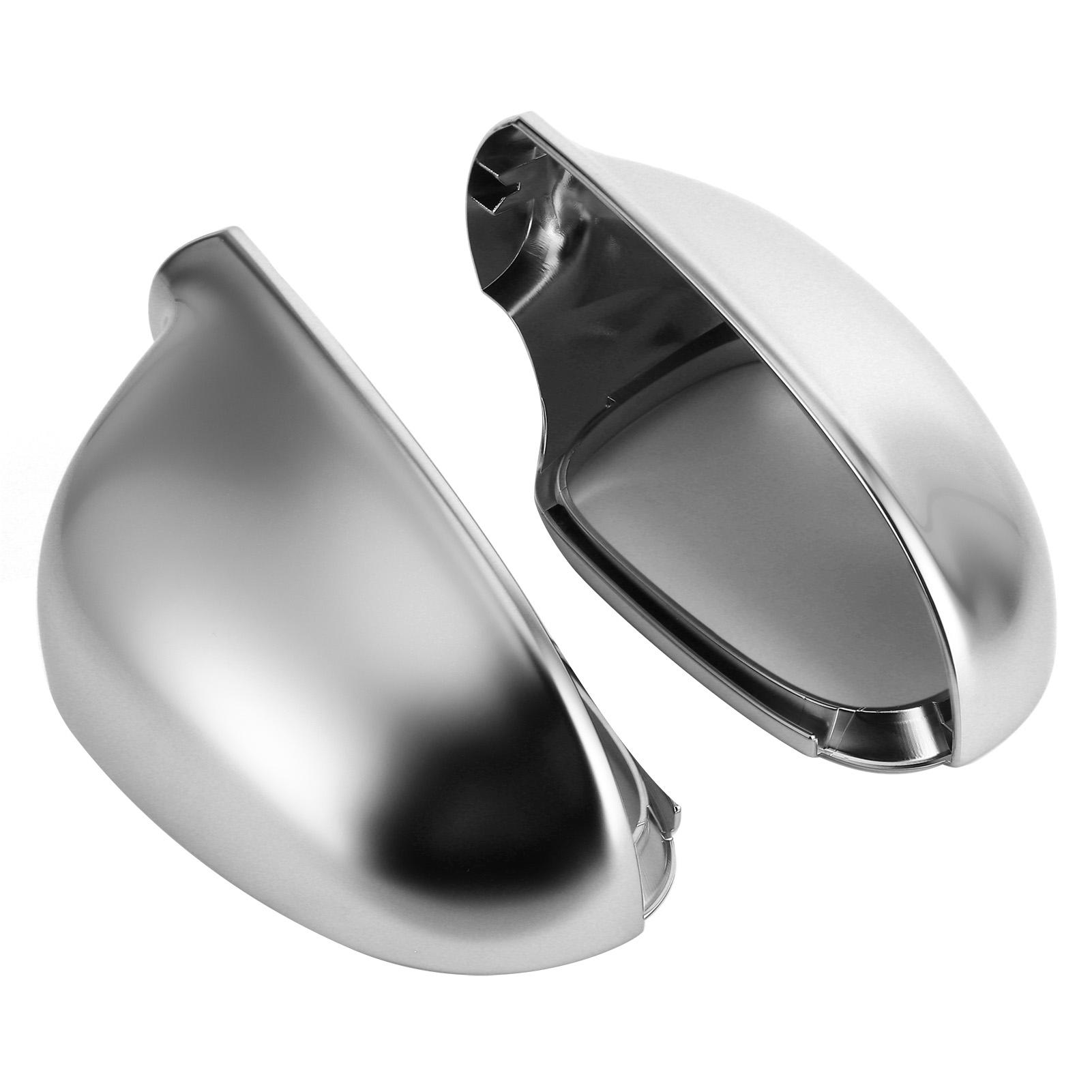 

Пара защитных кожухов зеркал заднего вида с матовым хромированием для MK5Variant MK5