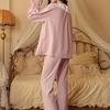 Spring/Summer Sleeveless Boat-Neck Loose-Fitting Comfortable Retro Style Sleepwear for Women