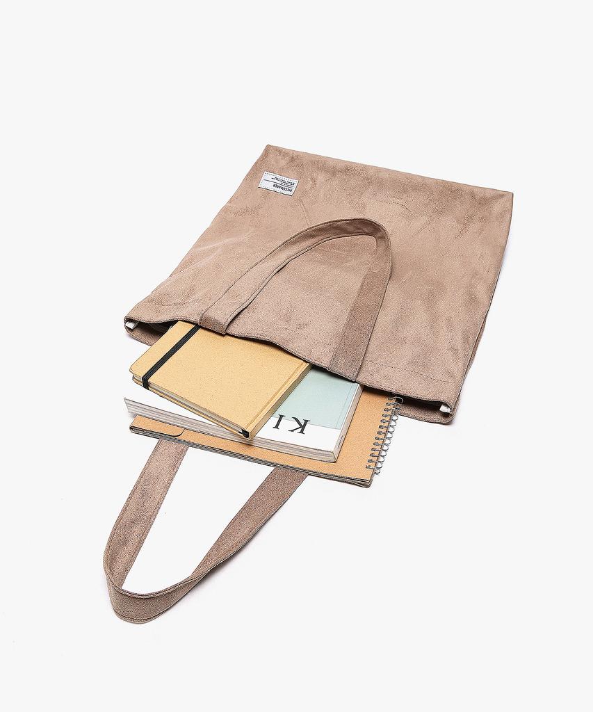 Friedensstifter Wildleder Öko-Tasche (beige)