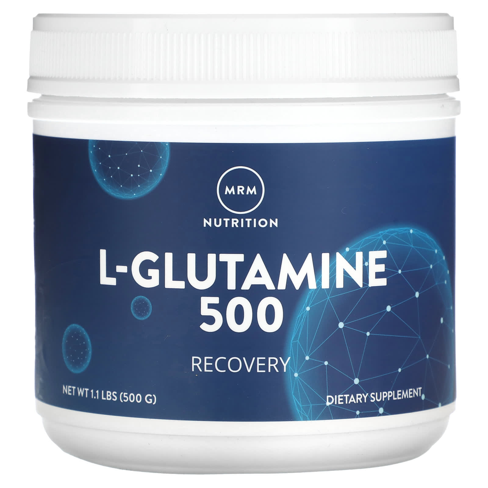 

MRM Nutrition, L-глютамін 500, 1,1 фунта (500 гр)