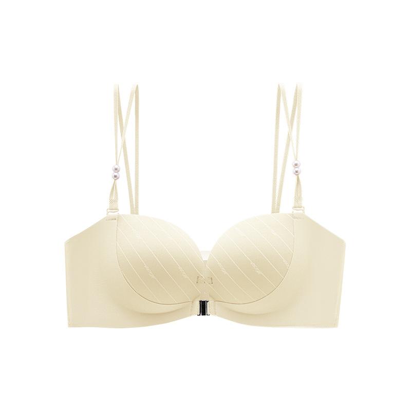 Pure Desire Front Buckle, Deep Beauty Back, Seamless Gathering Support, Secondary Breasts, Small Chest Foundation, No Steel Ring Bra