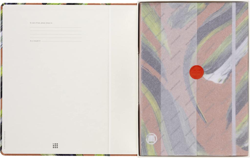 Moleskine Lok Ng x Year of the Tiger Limited Edition Collector's Box Hardcover A4 Size Horizontal Ruled LECNYTIGCLT