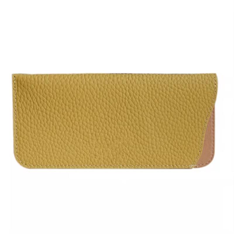 Schutzhülle aus Leder für Brillen: Unisex PU Aufbewahrungsbeutel für Sonnenbrillen und Kurzsichtigkeitsbrillen