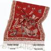 2024 Retro Ethnic Tassel Long Shawl Scarf for Women - Autumn/Winter Fashion Neck Warmer