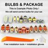 8Pcs LED Interior Map Dome Reading Light Kit For Isuzu D-Max Dmax 2002- 2018 2019 2020 2021 2022 2023 2024 License Plate Bulbs