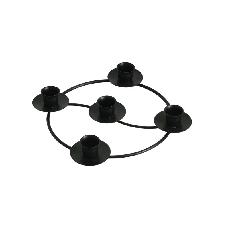 Decorative Candle Stands Iron Taper Candle Holders Candelabra Retro Candlestick Holders for Wedding,Table Centerpieces