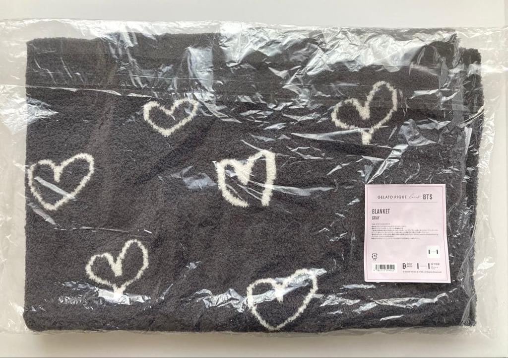 [USED] BTS Gelato Pique Gelato Pique Blanket Gray