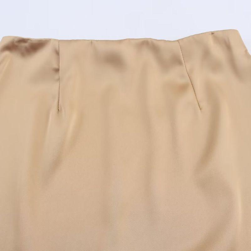 Zbzr Spring New Women Clothes Western Style Fashion Sexy Sequined Backless Top Fishtail Skirt Two-piece Set