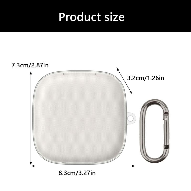 Earphone Skin Soft TPU Housing Case Dustproof Water Resistant Guarding Against Protective Cover Damage Prevention Sleeve