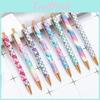 Ballpoint Press Pen Type Polishing Innovative Glitter Adorable Stable Ink Output Rollerball Pen School Supplies