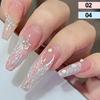 Mother of Pearl Gel Polish - Pearly Shell Swirl Nail Art Gel, UV/LED Curable for Salon & DIY Manicure