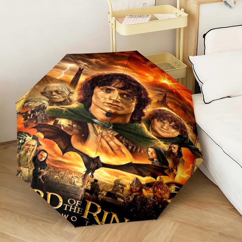 The Lord Of The Rings Automatic Umbrella - Suitable Travel Portable Umbrella Outdoor sun shading umbrella Gift Daily Essentials