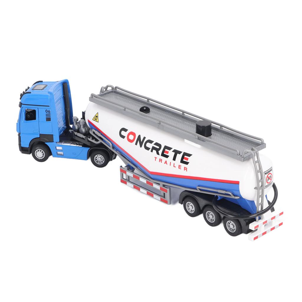 1:32 Scale Alloy Concrete Pump Truck High Simulation Construction Vehicle Model with Water Spray Function