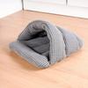 Cat Bed Small Animal Nest Warm Guinea Pig Hideout Cozy Hamster Sleeping Bed  for Hedgehog Bunny
