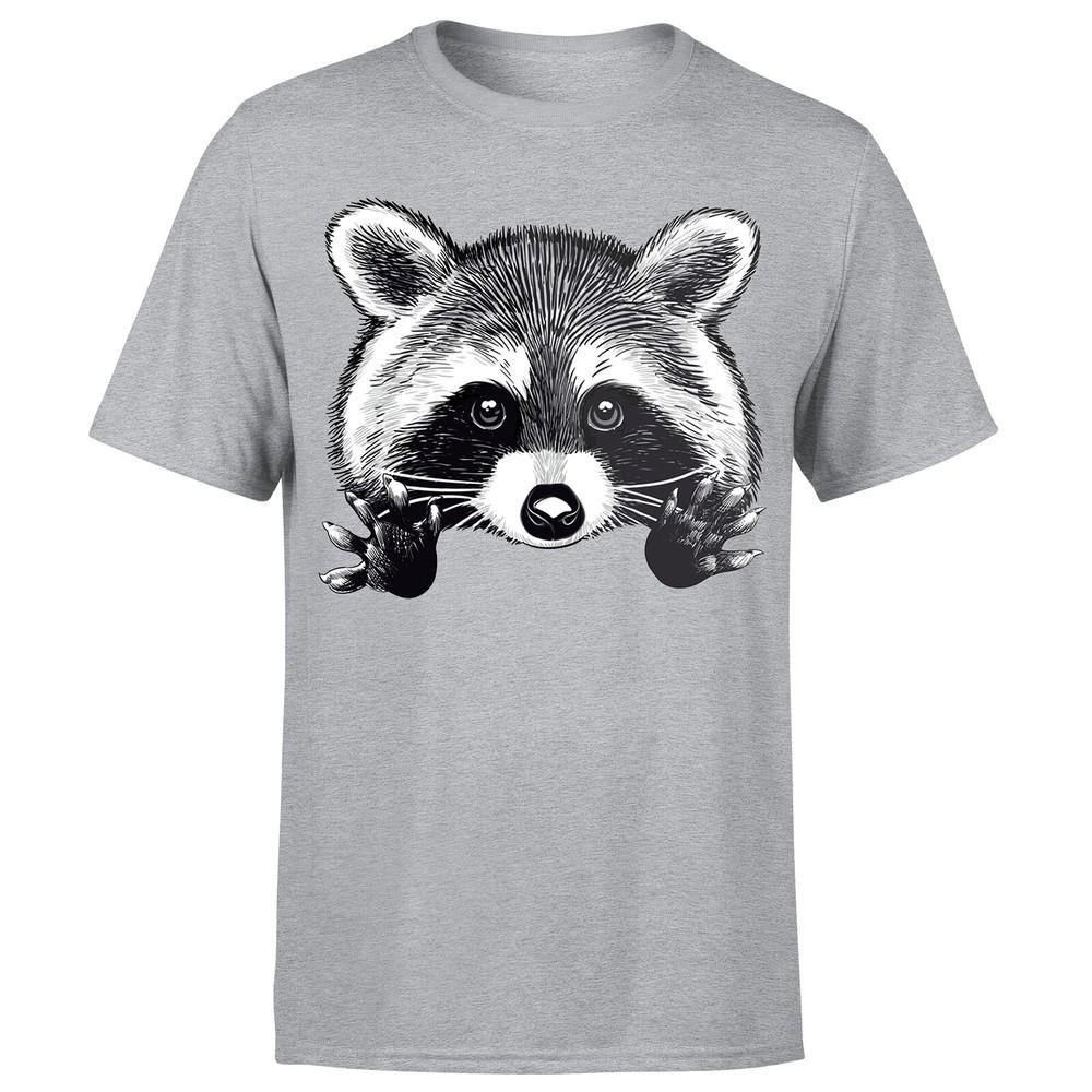 Little Raccoon Buddy Unisexs T Shirt Funny Graphic Animal Lovers UnisexP1OrA