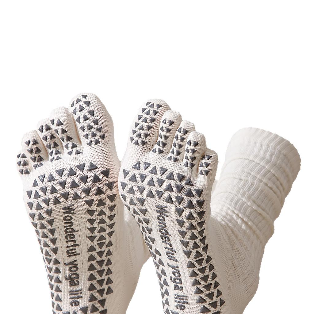 Yoga Five-finger Socks Children Autumn-winter Fitness Exercise Aerobics Dance Indoor Pilates Winter Stockings
