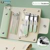 Nail Clipper Set with Leather Case - Manicure Tools