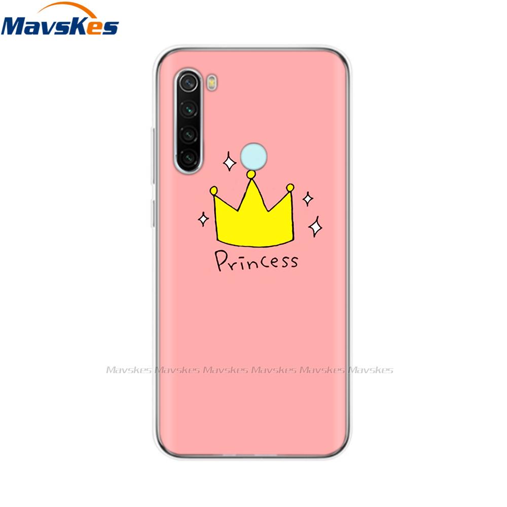 Phone Case for Xiaomi Redmi Note 8T Case 6.3" Silicon Soft TPU Back Cover for Redmi Note 8 8T Note8 Pro Case Protect Shell Coque