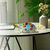 Clear Turtle Figurine Decoration Painted Tortoise Statue Craft Creative Turtle Ornament  Desktop