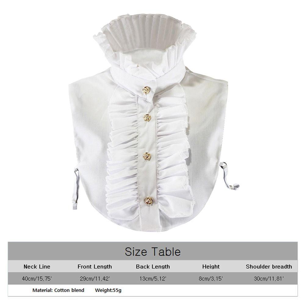 Palace Fake Collar Vintage Medieval Style Collar Fashion Victorian Blouse Collar  Stage
